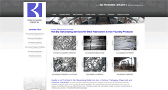 Desktop Screenshot of kornsgalvanizing.com